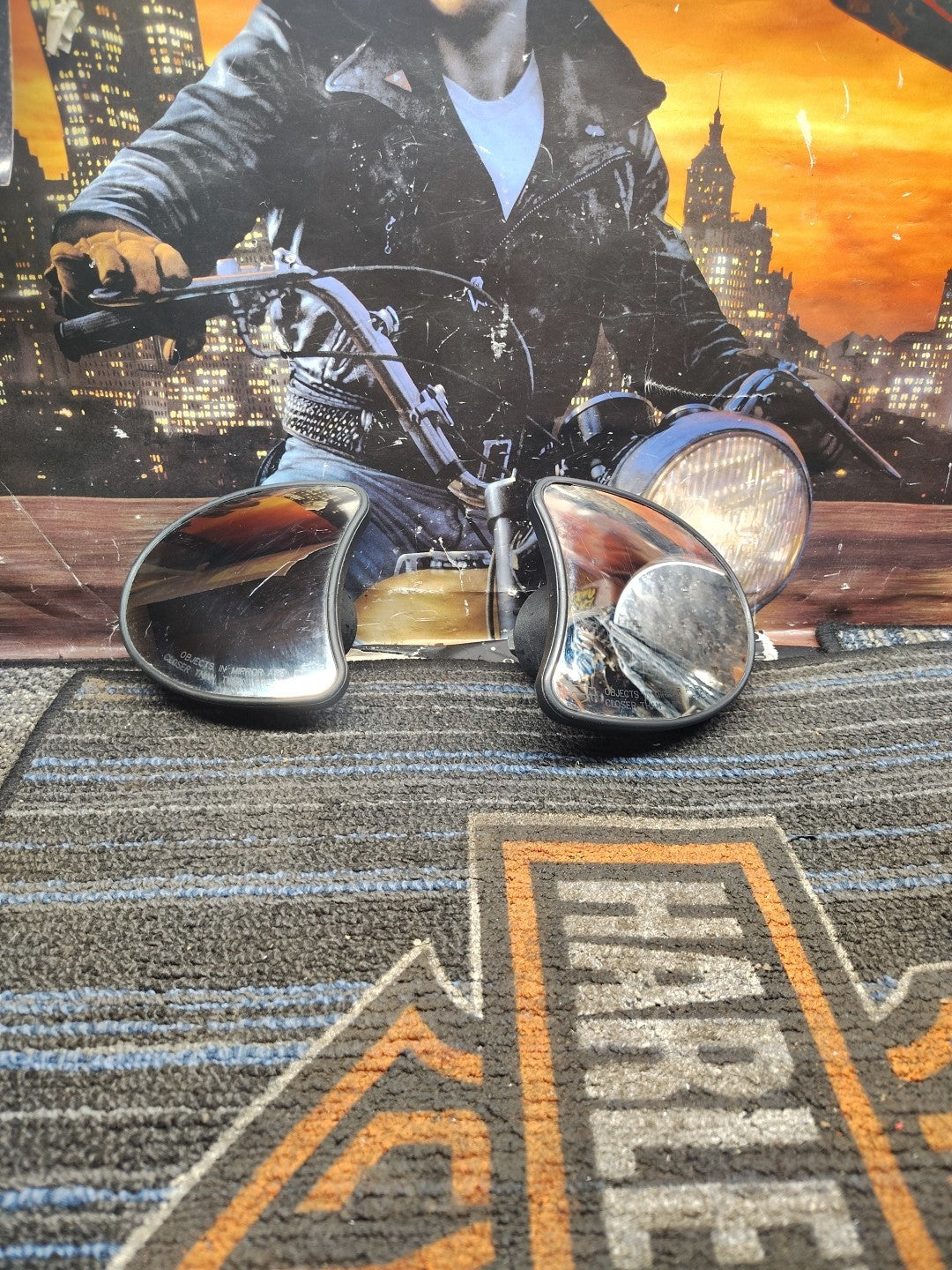 2015 Harley Electra Glide Standard Fairing Mirrors Left & Right Mirror Set 