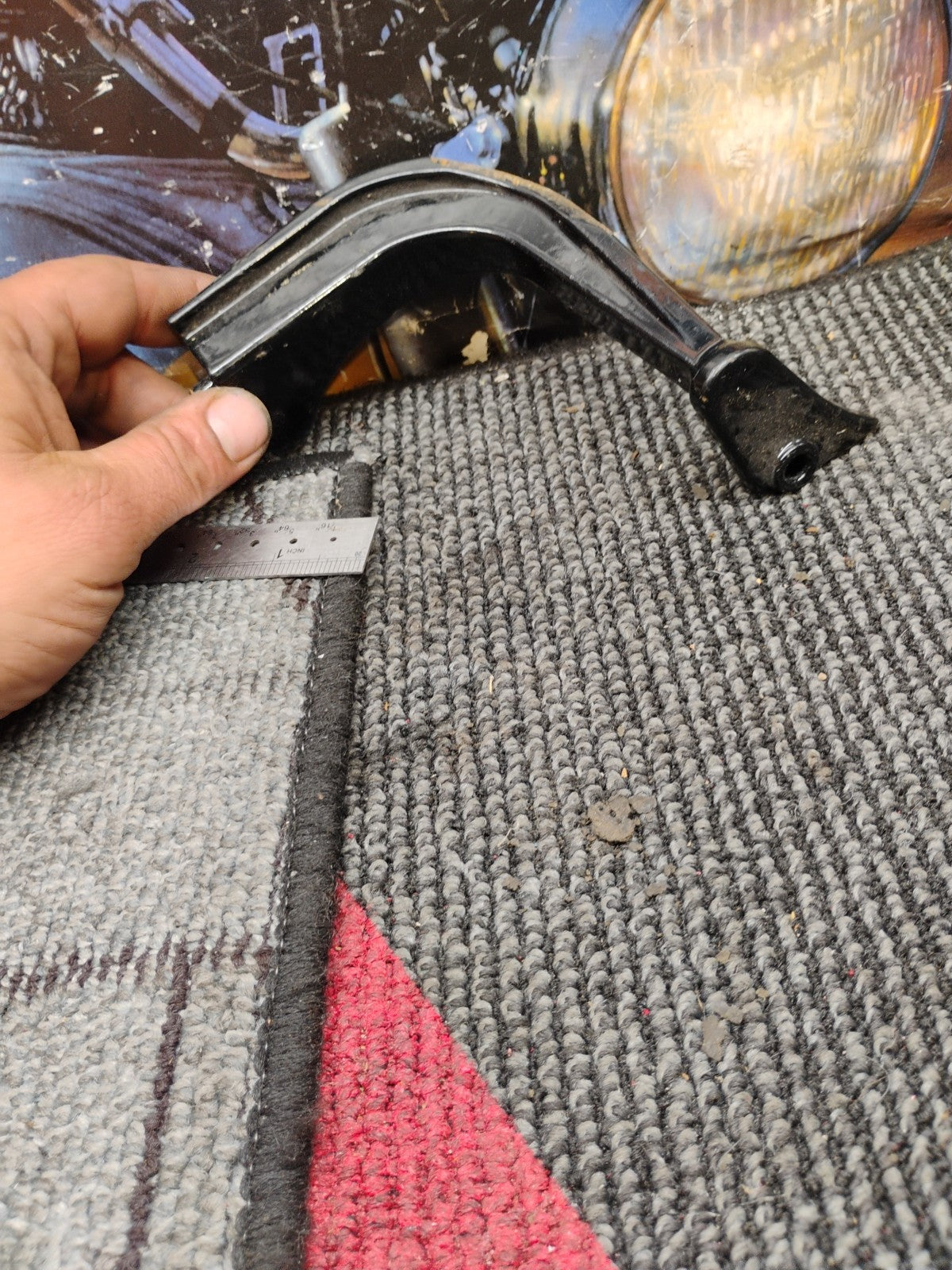 10 HARLEY-DAVIDSON ELECTRA GLIDE ULTRA LIMITED FLHTK PEG BRACKET