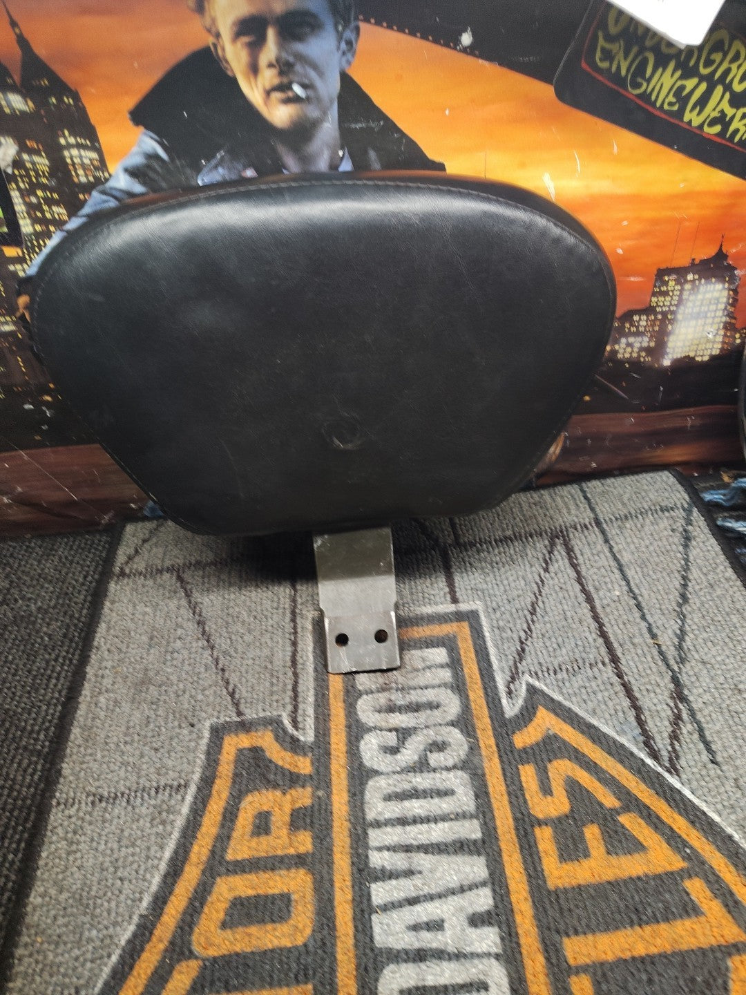 OEM Harley Davidson Driver Seat Backrest Used Condition Hight Adjustable