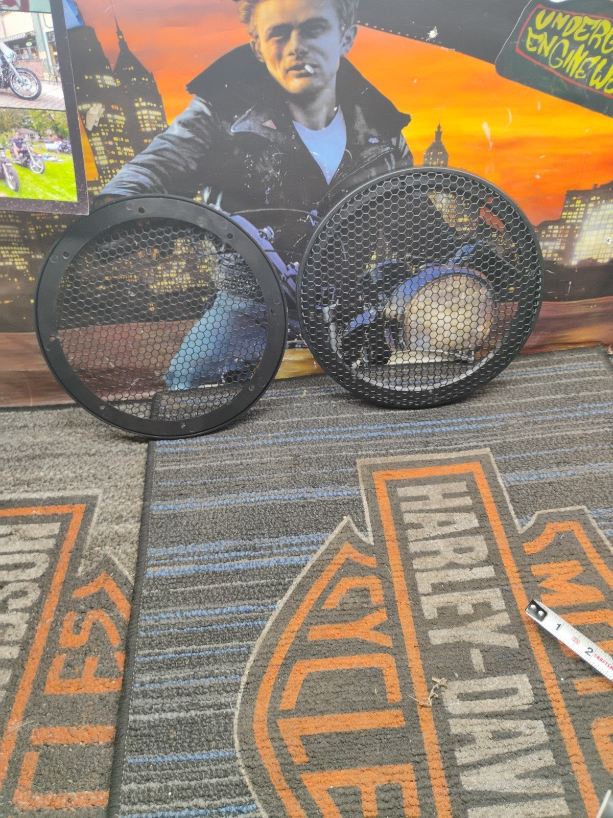 Pair 9 Inch Classic Beehive High Excursion Subwoofer Speaker Grills