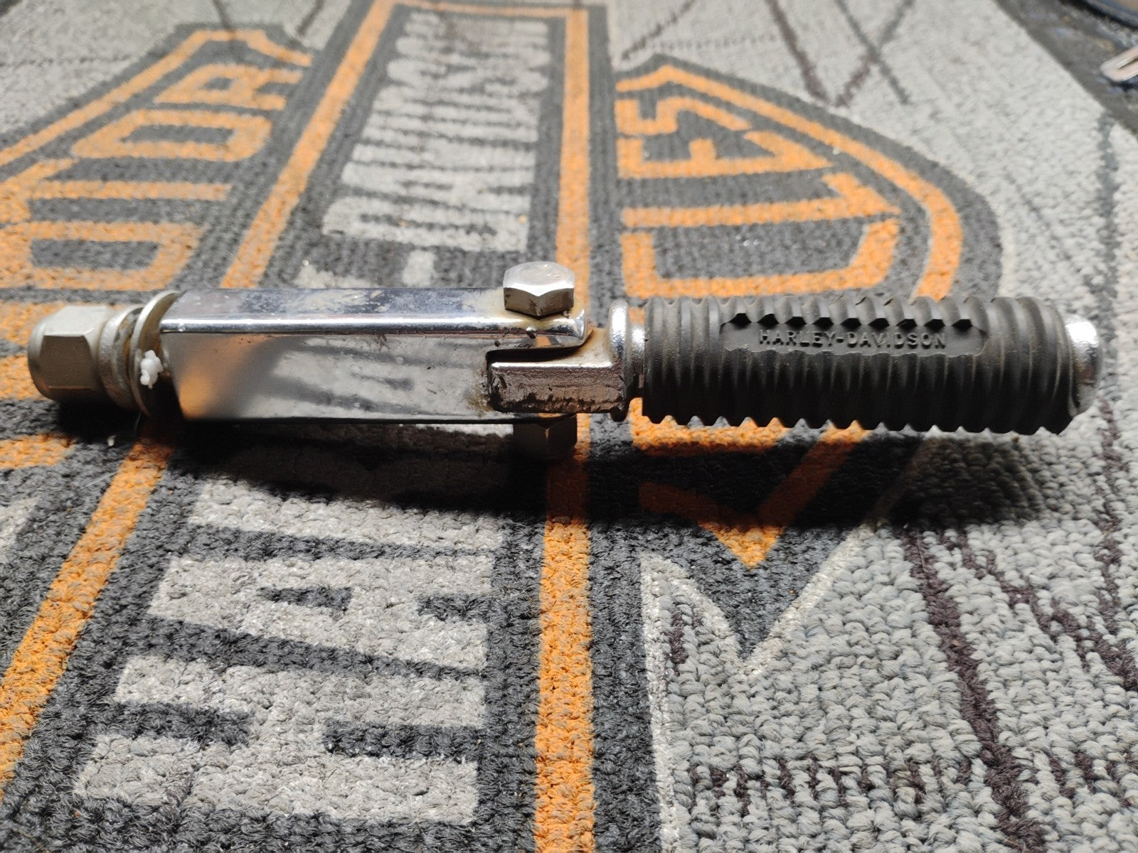 Harley Davidson OEM Right Foot peg #49140-80 fits FX / XL 1977 - up MADE IN USA 