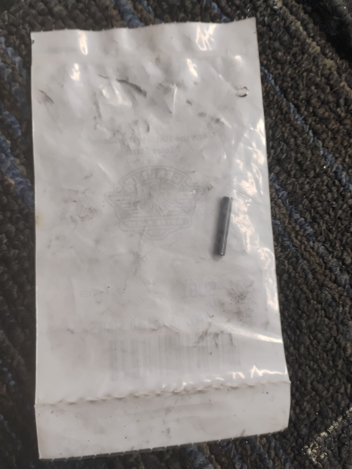 NOS OEM Harley-Davidson Roll Pin 601-SUB1 Made In USA