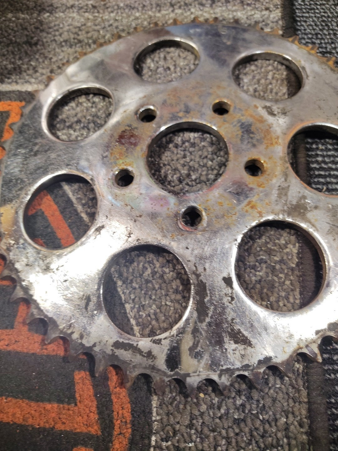 Harley-Davidson 51 Tooth Chrome Final Drive Sprocket New 40954-83