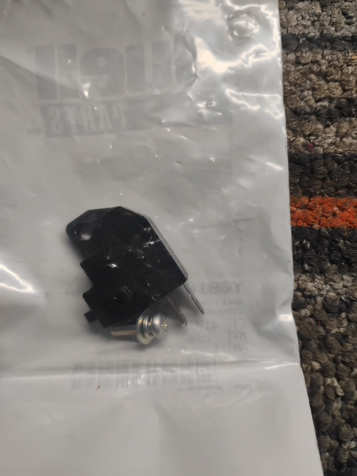 Buell OEM Y0810.9 Brake Switch Connector NOS