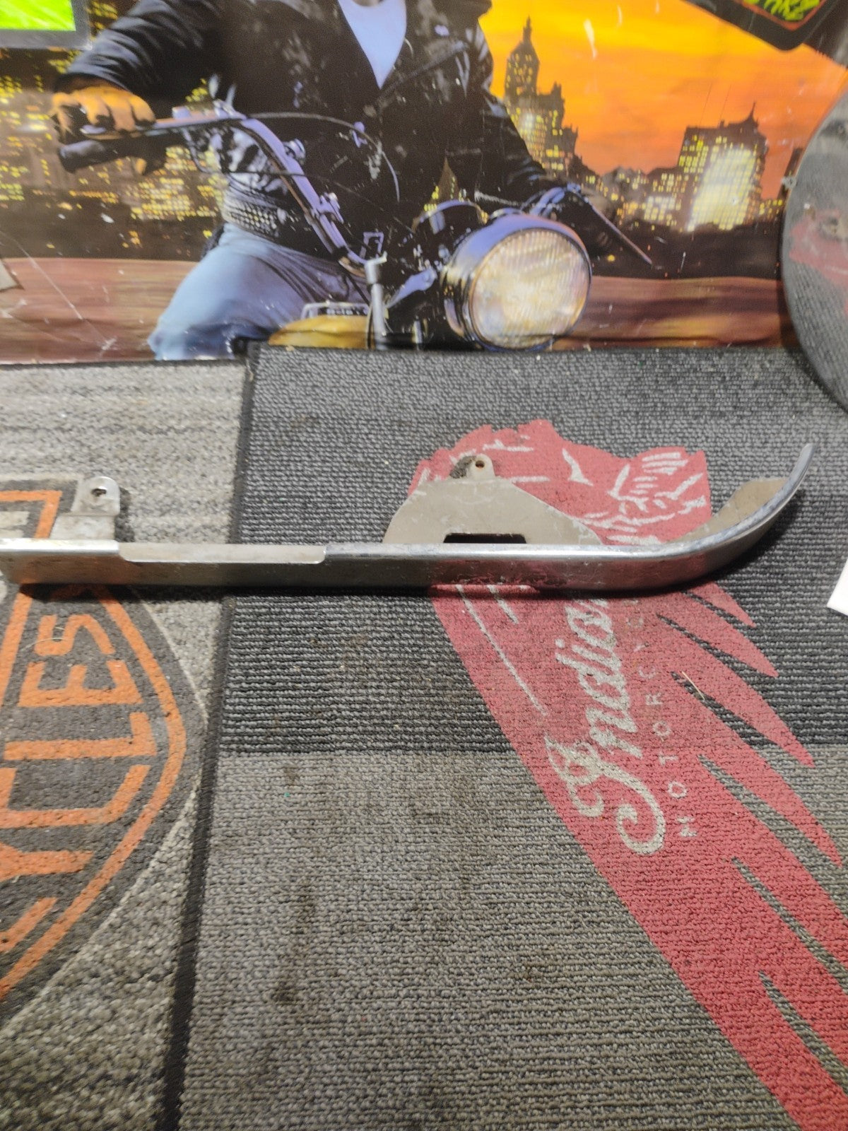 1981 Kawasaki KZ440 LTD K672-1) chrome chain guard cover