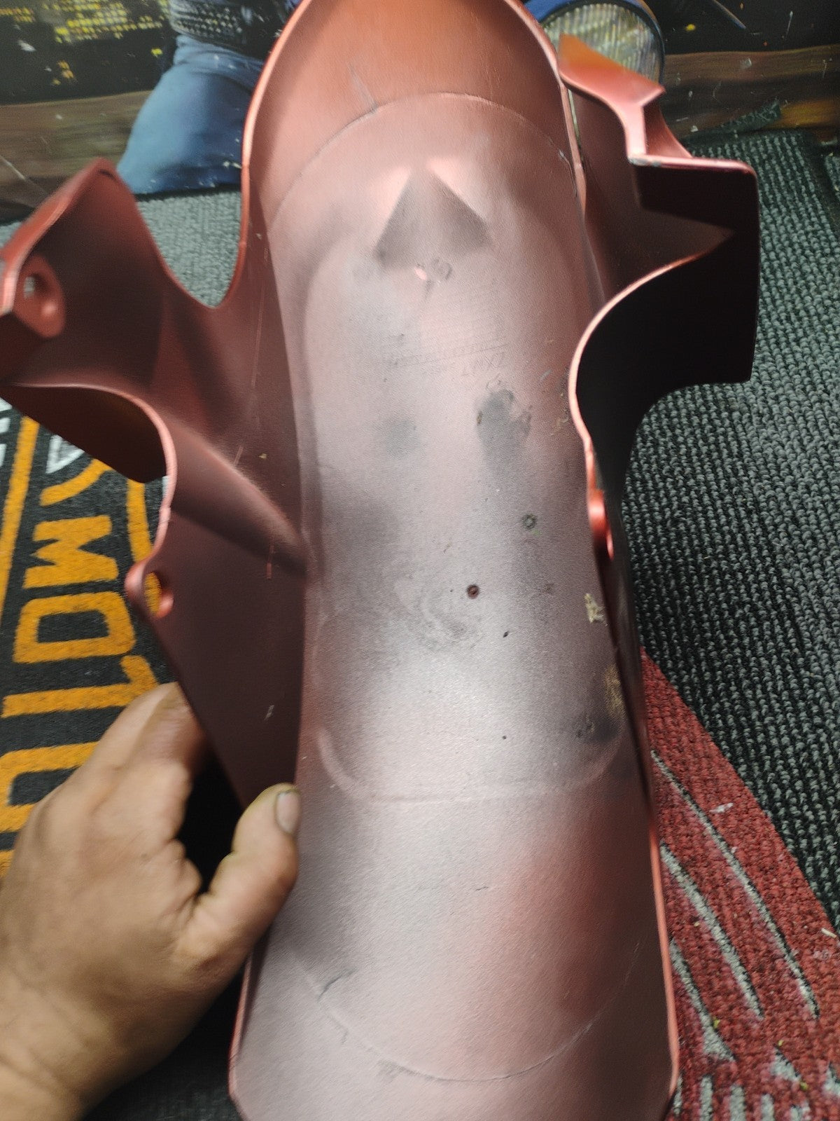 08-12 Yamaha Yzf R6 R6r R6 Oem Front Wheel Fender Cowl Fairing Plastic Mud Guard