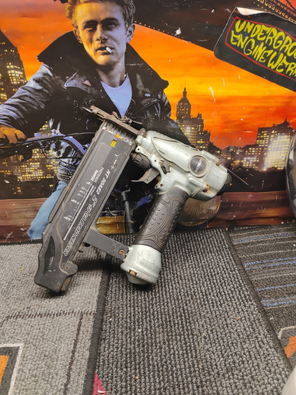 Hitachi NT 50AE2(S) (NT50AE2) - 2" (18 Ga.) Air Brad Nail Gun FOR PARTS