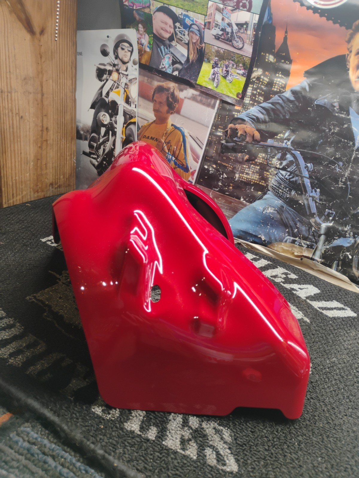 2012 Harley-Davidson CVO Right Lower Fairing Tomahawk Red OEM 58817-05