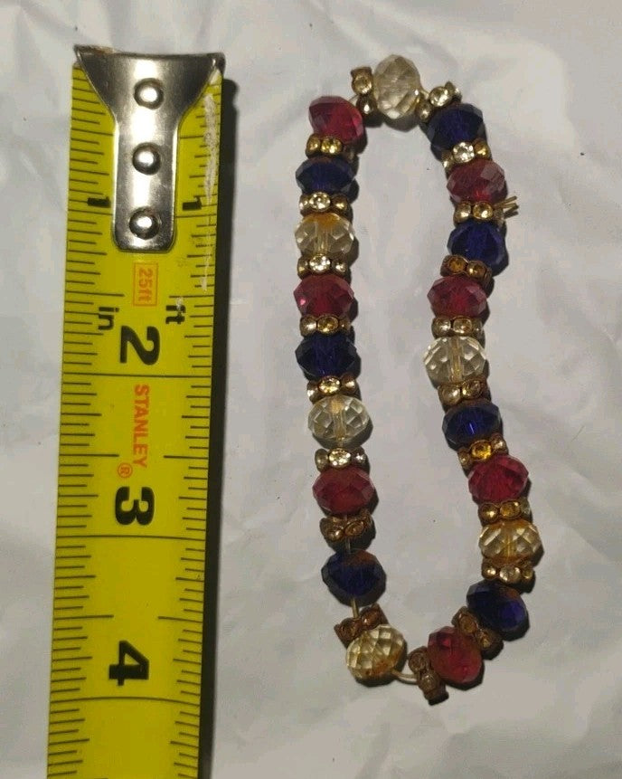 vintage glass bracelet