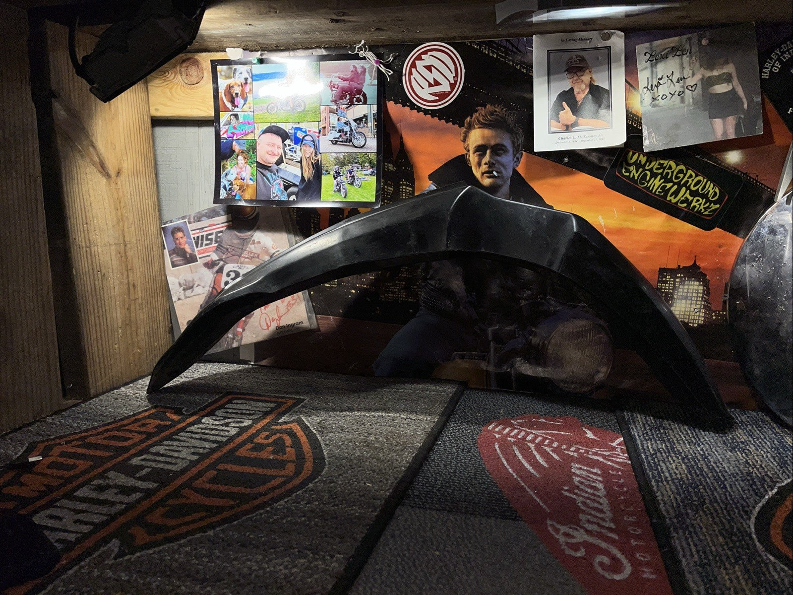 87 Yamaha YZ 250 YZ250 Front Fender 