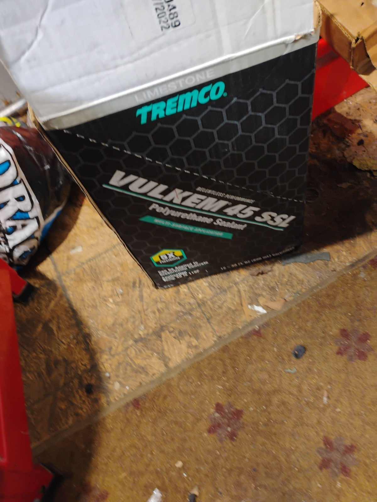 Tremco Vulkem 45 SSL Limestone Semi-Self Leveling Polyurethane Sealant, 