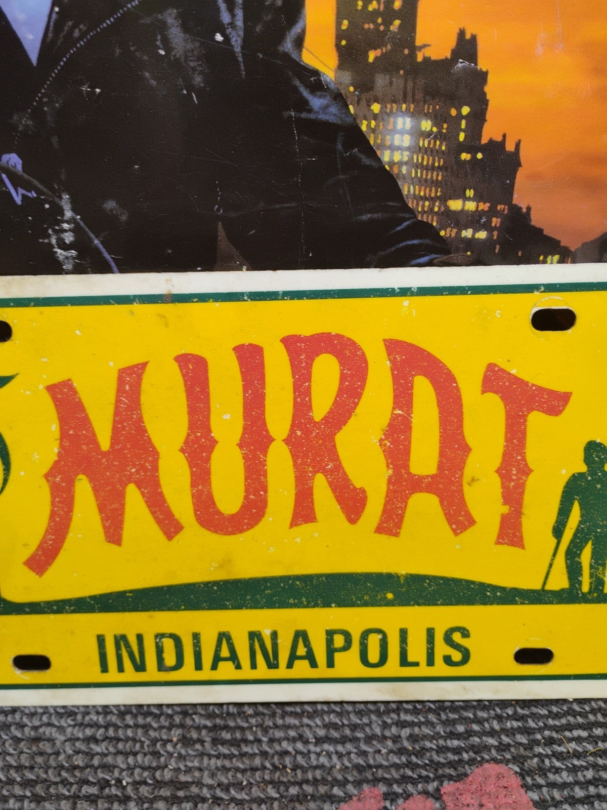 1978 INDIANA LICENSE PLATE FREE SHIPPING  Indianapolis Murat