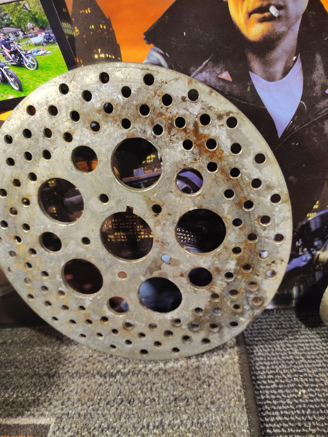 Front Brake Rotor For Harley Davidson Sportster XLH883 1985-1999 XLH1200 1987-99