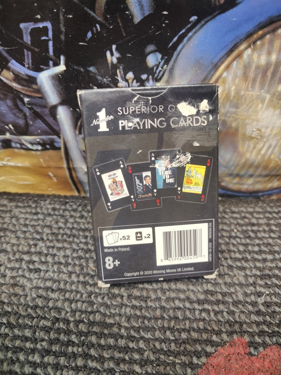 Waddingtons James Bond 007 Playing Cards Brand New