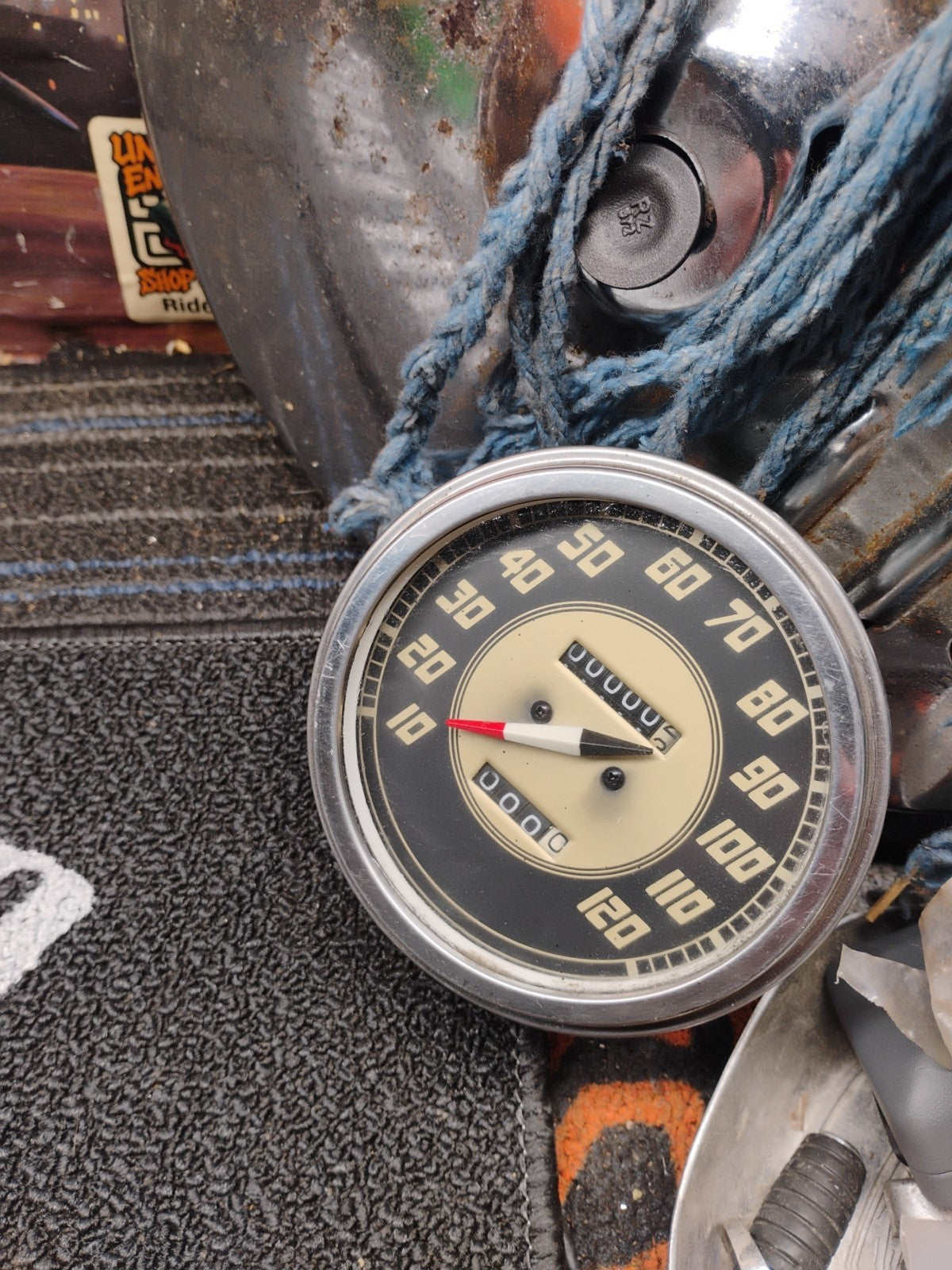 EMGO Harley Davidson Speedometer Speedo Gauge 2:1 Ratio 07-48632