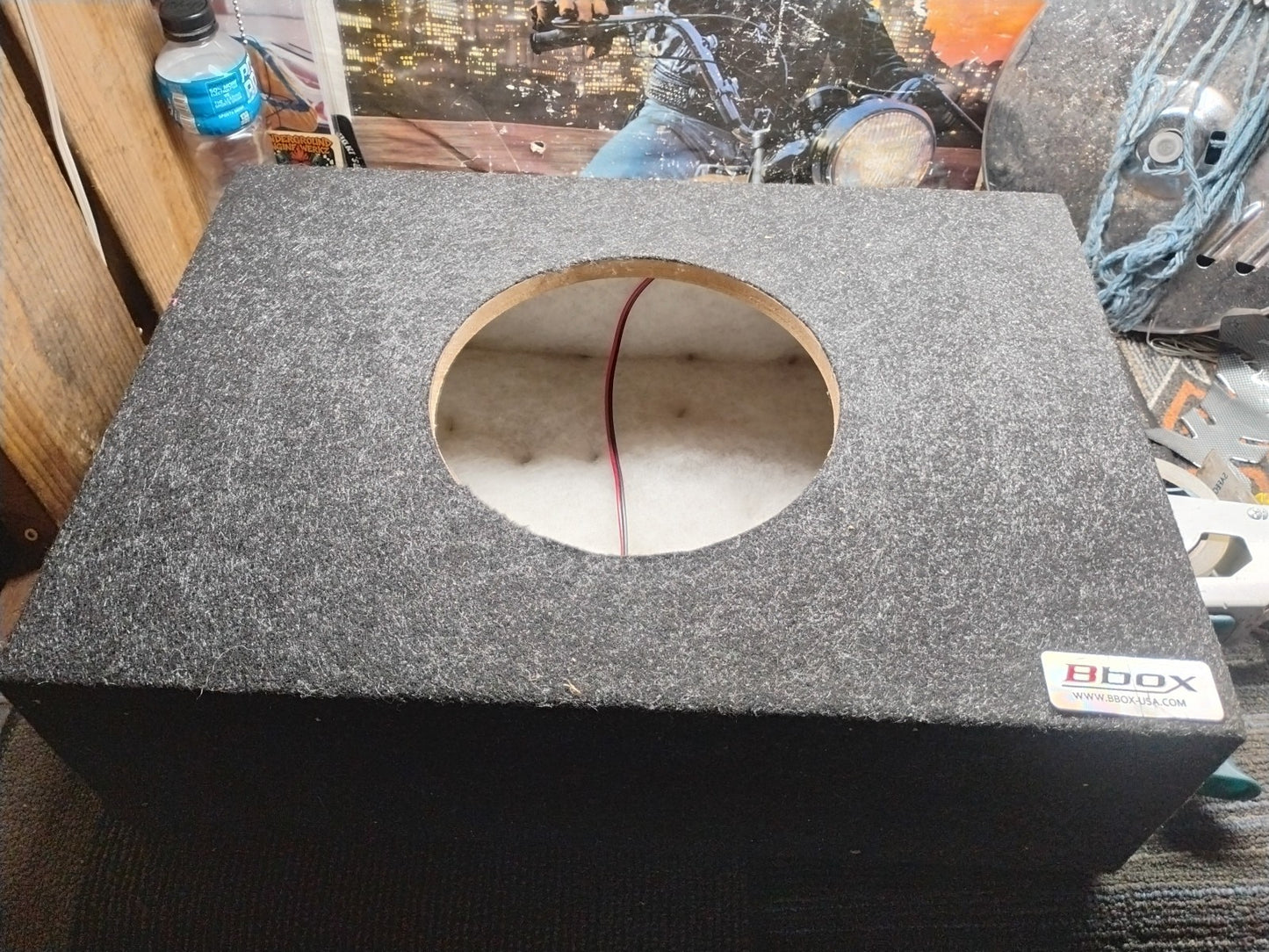 Bbox 10" Single Sealed / Shallow Mount Subwoofer Enclosure Boxes & Enclosures...