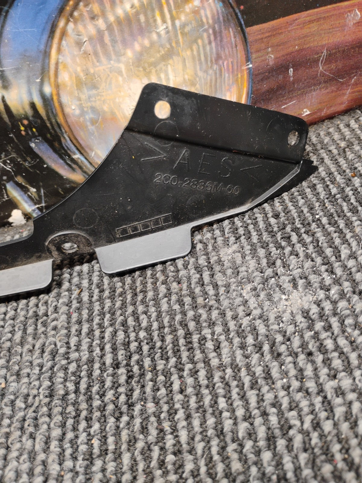 yamaha 2006 2007 yzf-r6 R6 left side inner plastic 06 07 B9