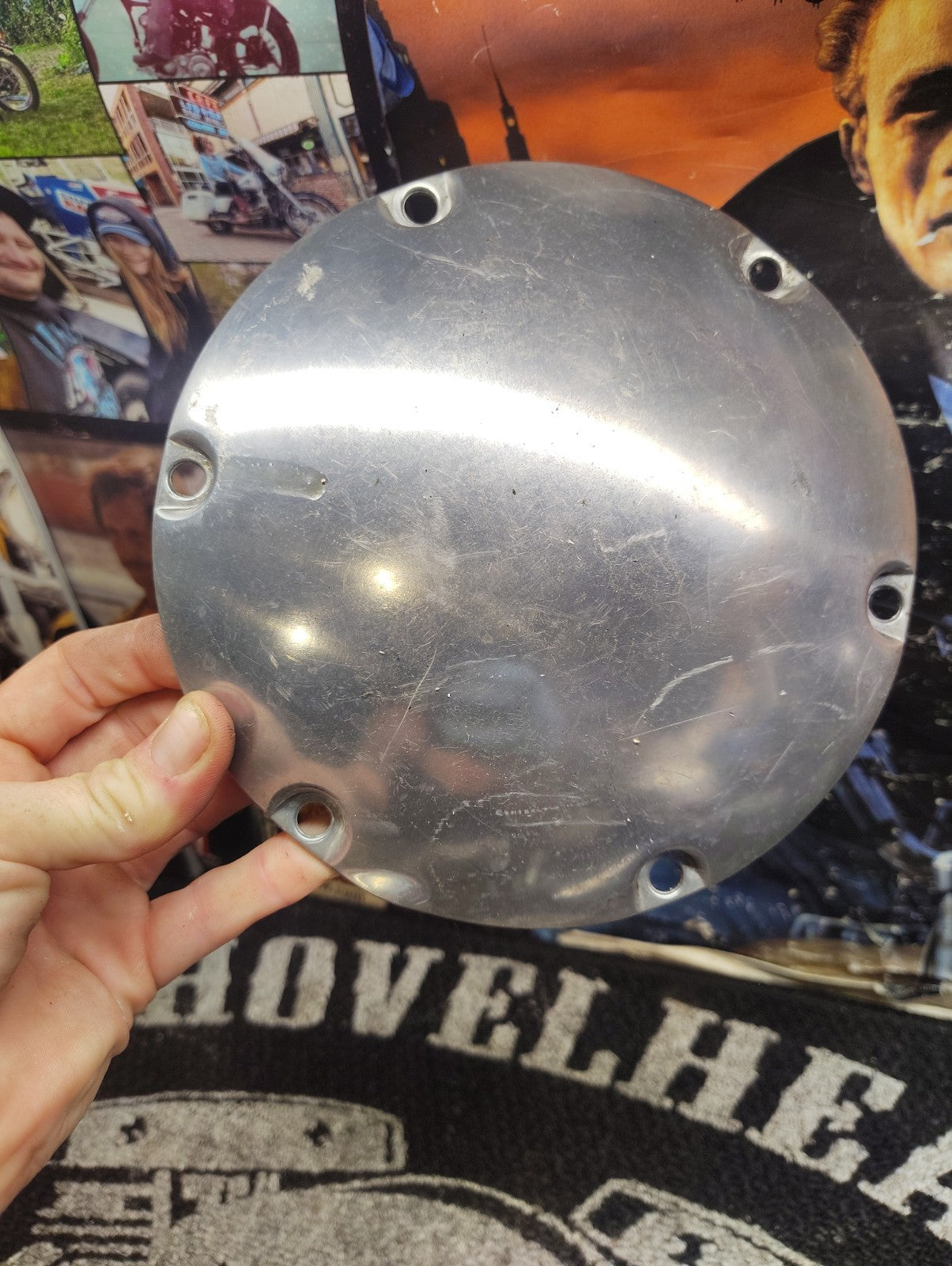 Harley-Davidson OEM Derby Cover 34742-04 Twin Cam Dyna Softail Touring