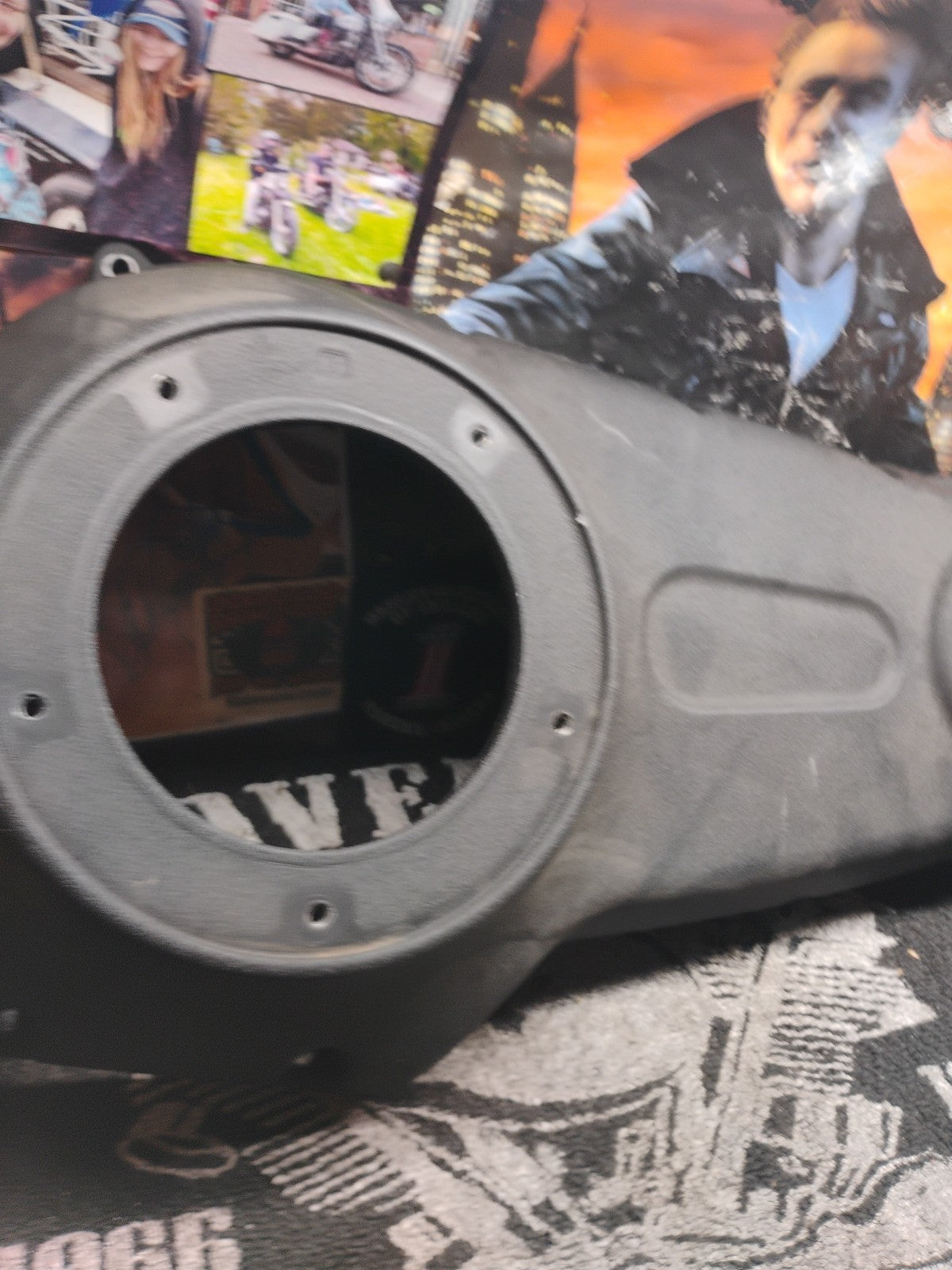 OEM Harley-Davidson 60784-06 Touring Wrinkle Black Outer Primary Cover 2006-2017
