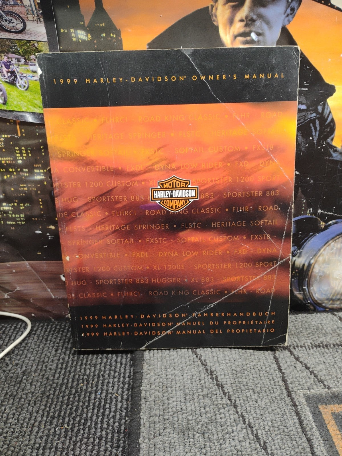 1999 Harley-Davidson Owner’s Manual Book 99463-99A OEM