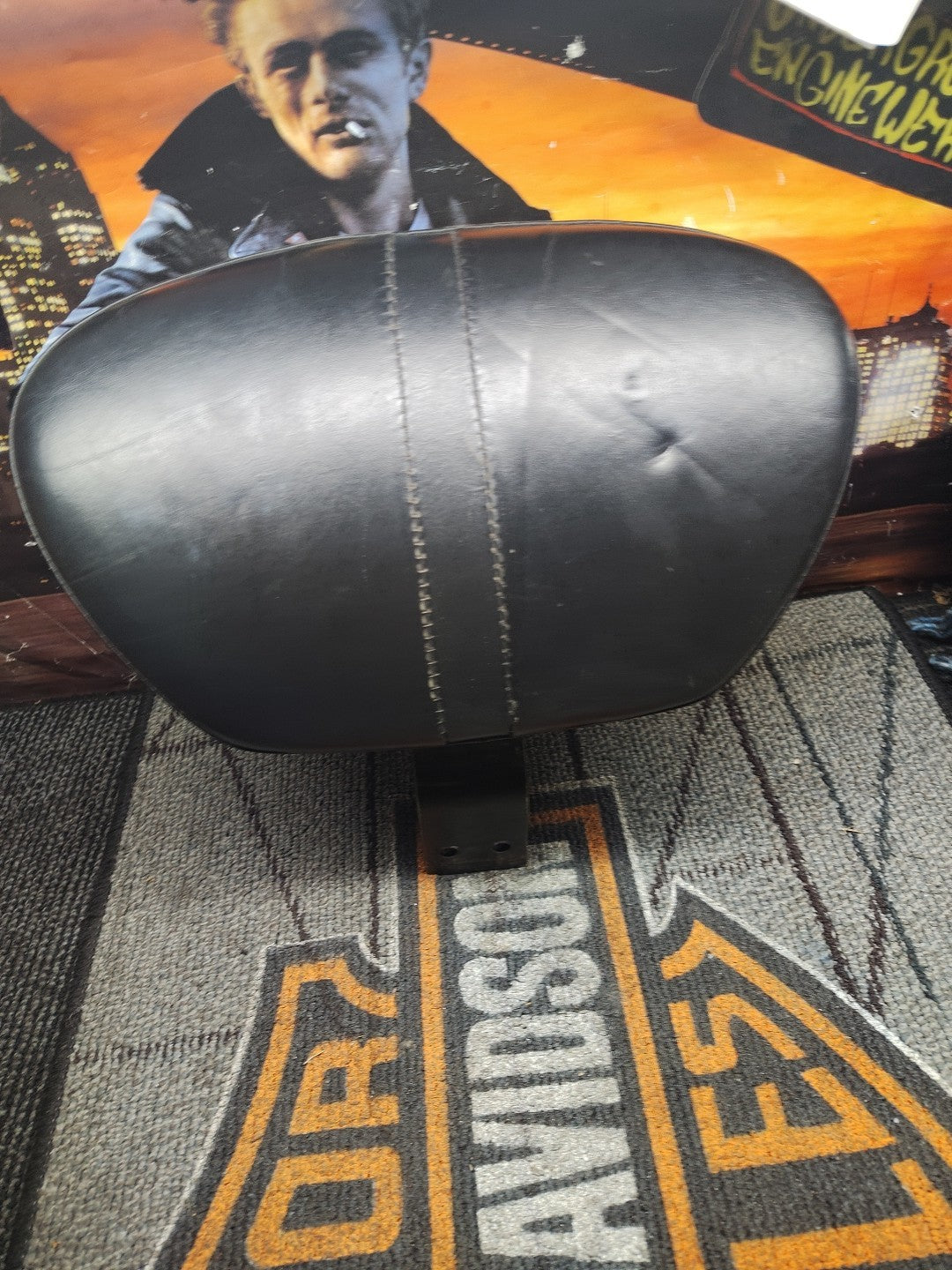 OEM Harley Davidson Driver Seat Backrest Used Condition Hight Adjustable