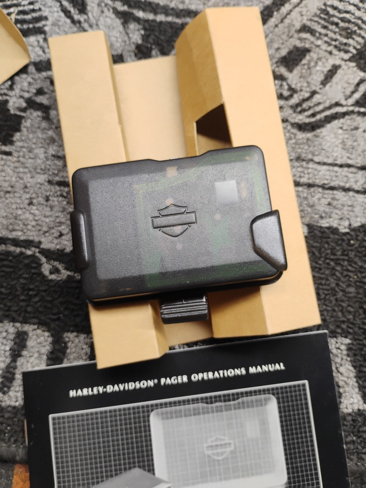 OEM Harley-Davidson Motorcycle Alarm Security Pager Receiver NOS 91660-03
