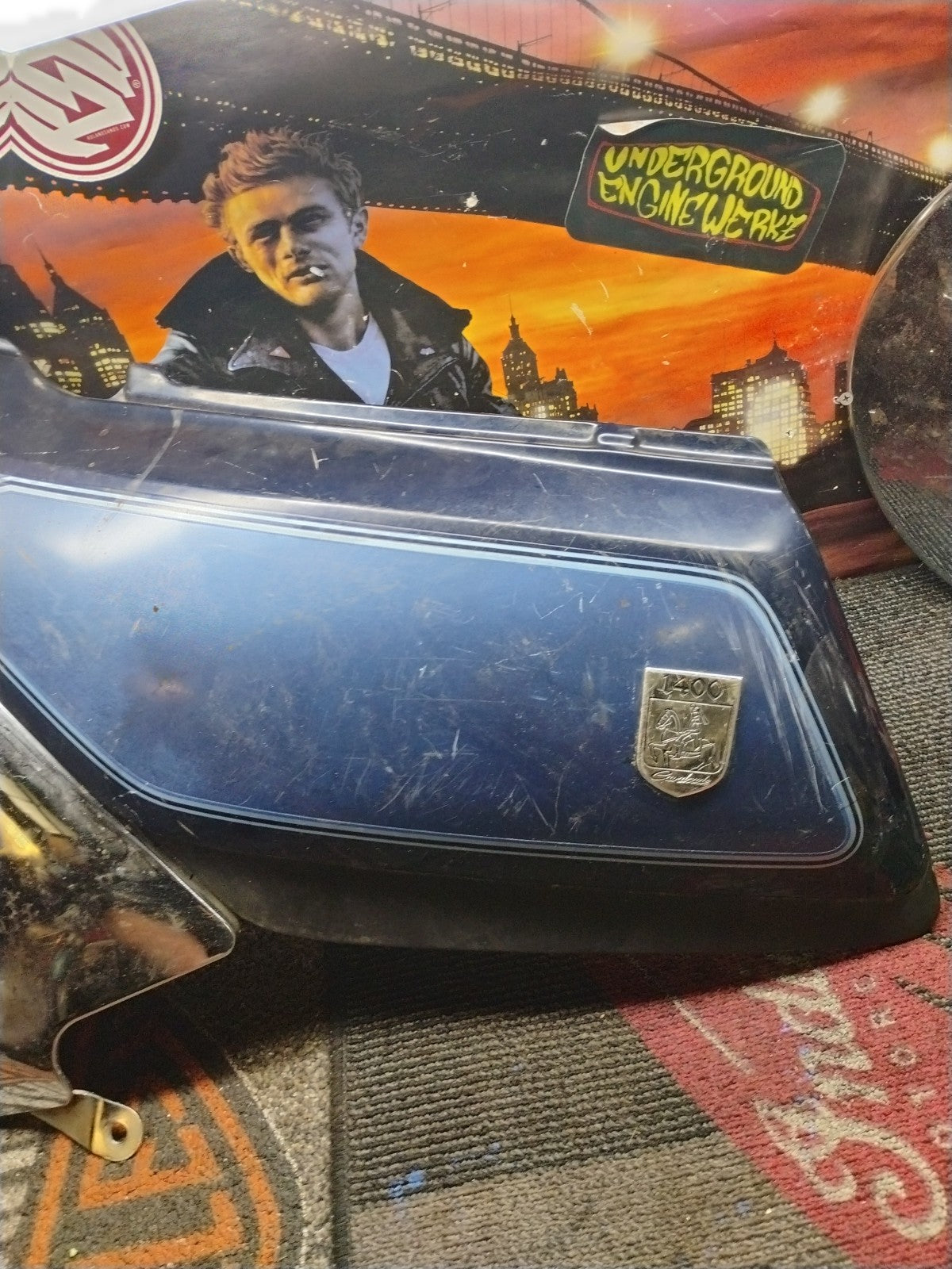 Suzuki GV1400 GV 1400 Cavalcade Left Side Cover Fairing Panel