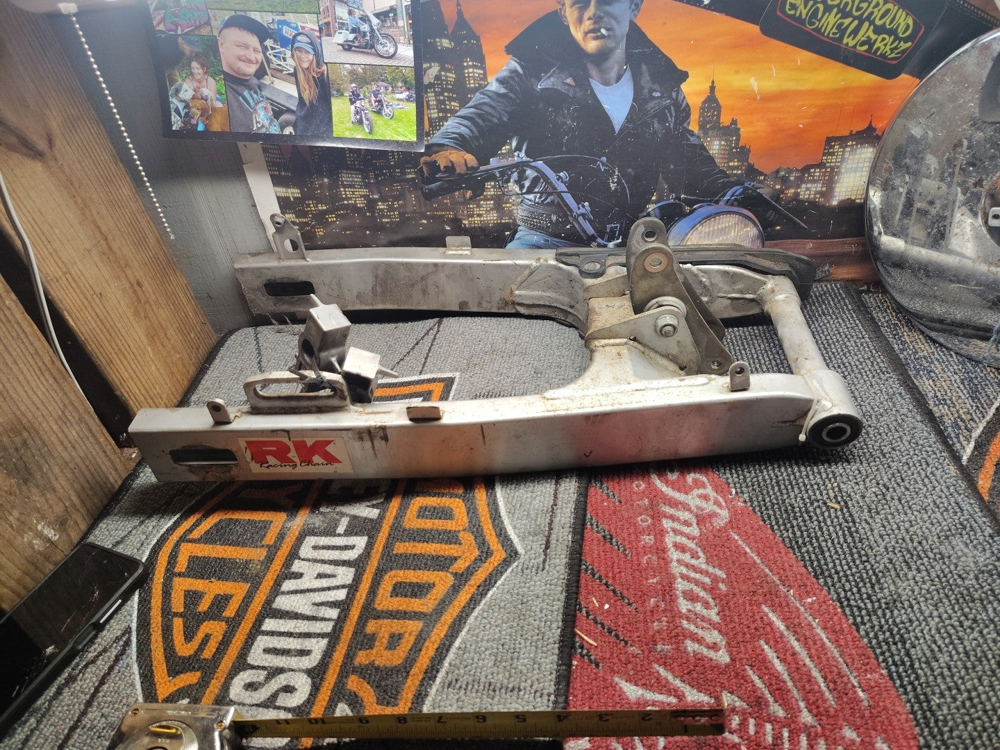 1991 Honda CBR600 F2 CBR 600 600F2 CBR600F2 Rear Swingarm Swing Arm Pivot Swivel