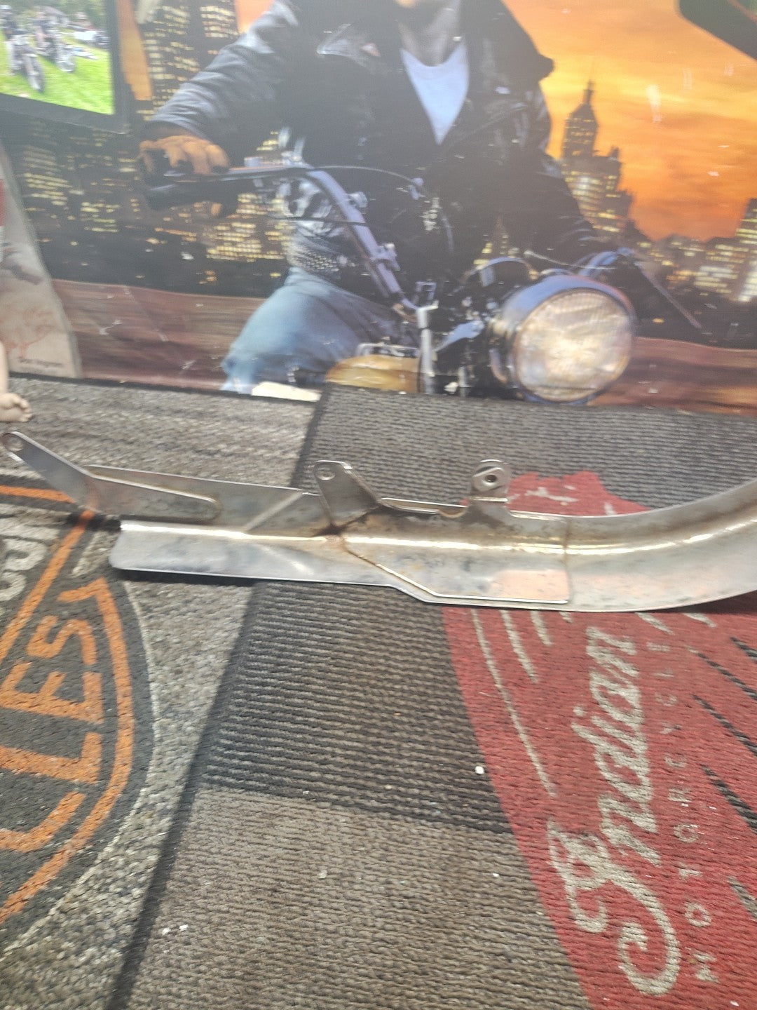 2000-2006 Harley Davidson Softail BELT GUARD FLST FXST DRIVE BELT GUARD #1328