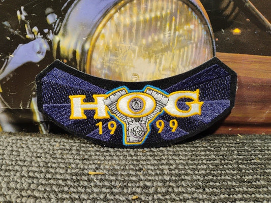 Vintage 1999 Harley Davidson HOG Harley Owners Group Patch 