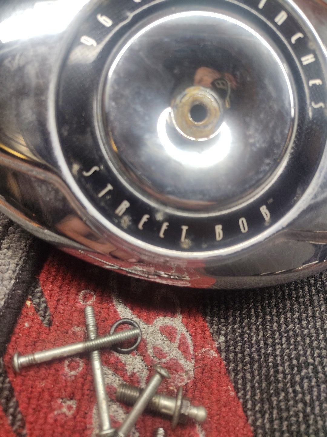  OEM Harley 96"  2007 Dyna Street Bob Air Cleaner ASSEMBLY  29581-01B