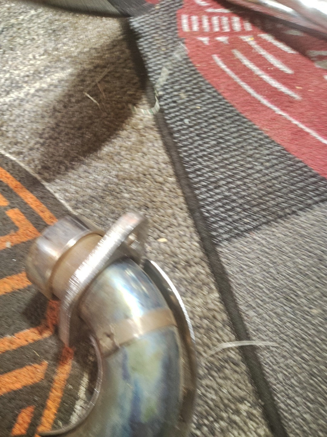 05 Victory King Pin Kingpin exhaust manifold header pipe elbow