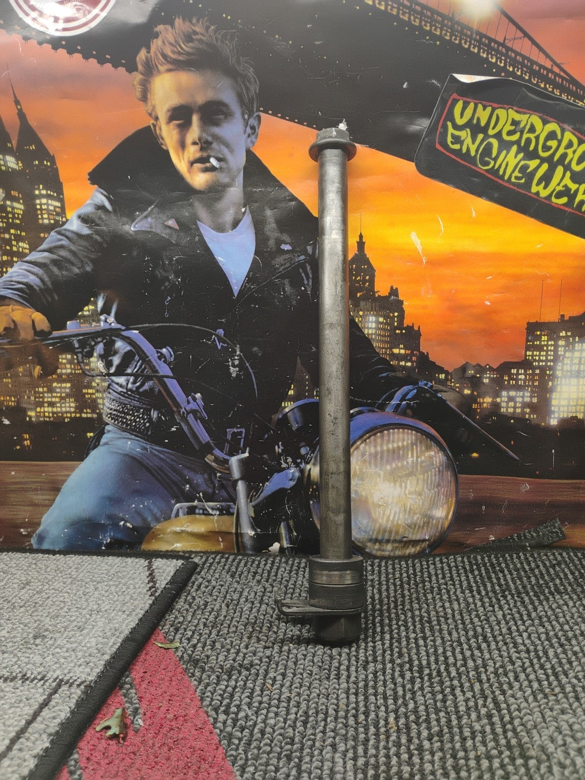 1991 Honda CBR600 F2 Rear Back Axle, Bolt,Spacer Nut CBR600F2 