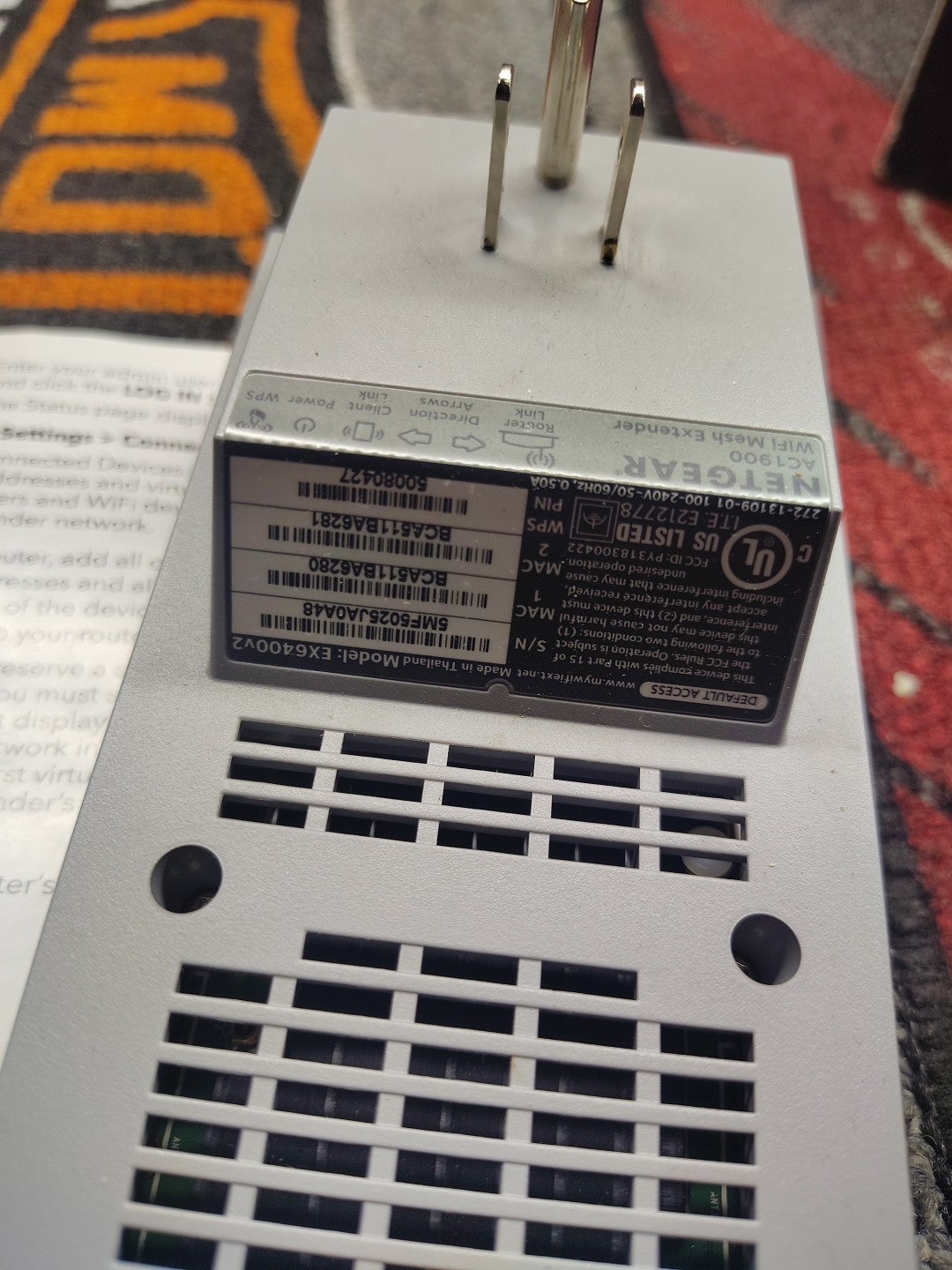 netgear ac1900 wifi mesh extender