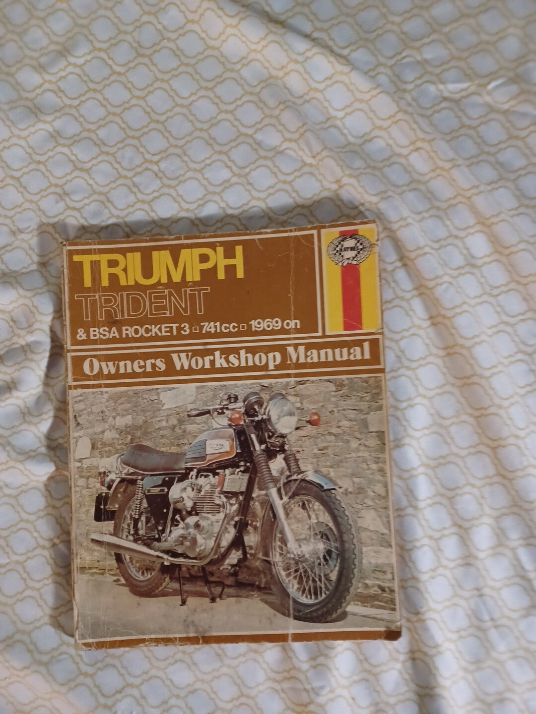 Haynes Owner's Workshop Manual for Triumph Trident & BSA Rocket 3 741cc 1969 on