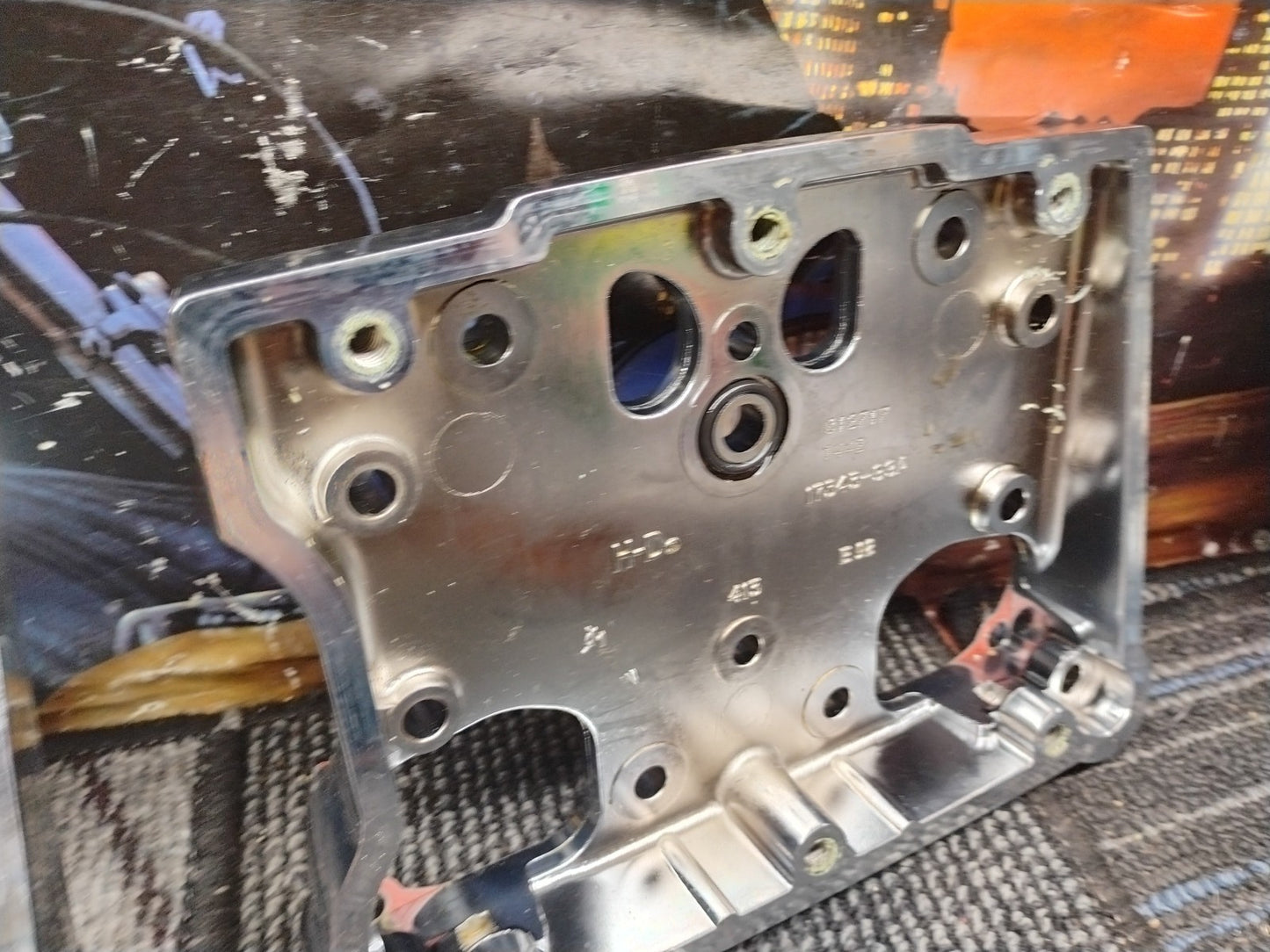 Chrome Inner Rocker Box Cover Harley-Davidson  FLSTC Softail 2009-2017