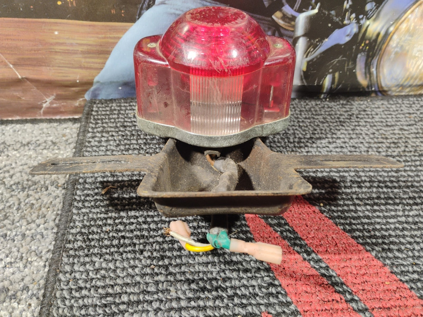 Vintage Stanley RR30 Tail Light Japan Motorcycle