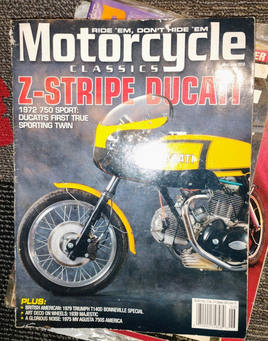 Motorcycle Classics Magazine May June 2018