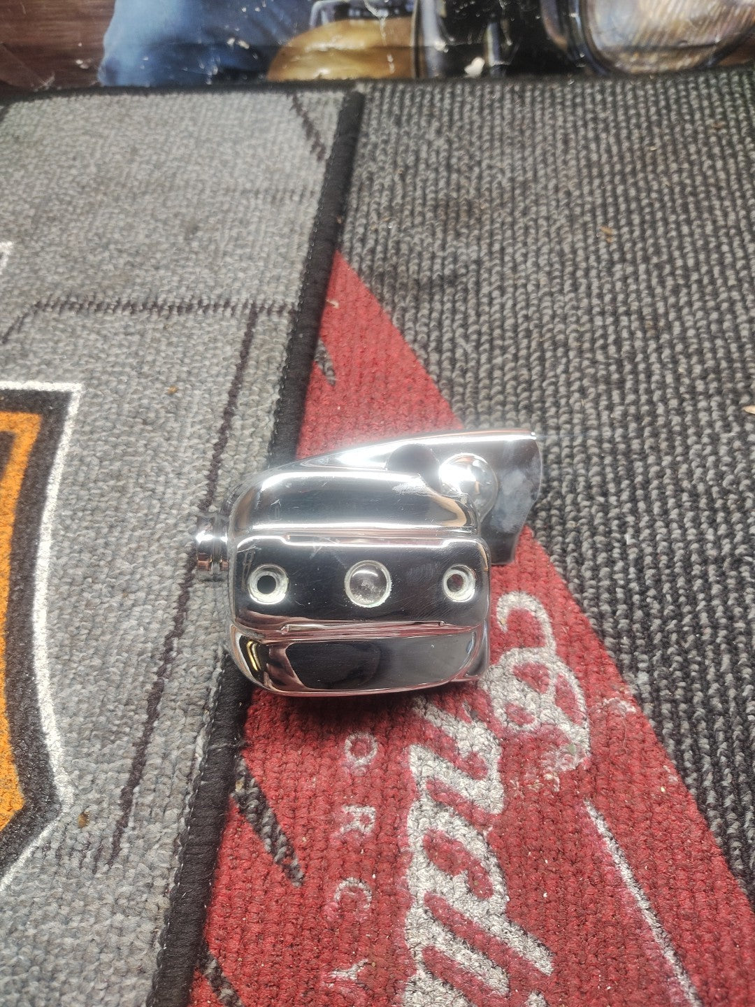 CHROME HANDLEBAR Master Cylinder COVER FOR HARLEY SINGLE DISC  OE # 46098-98