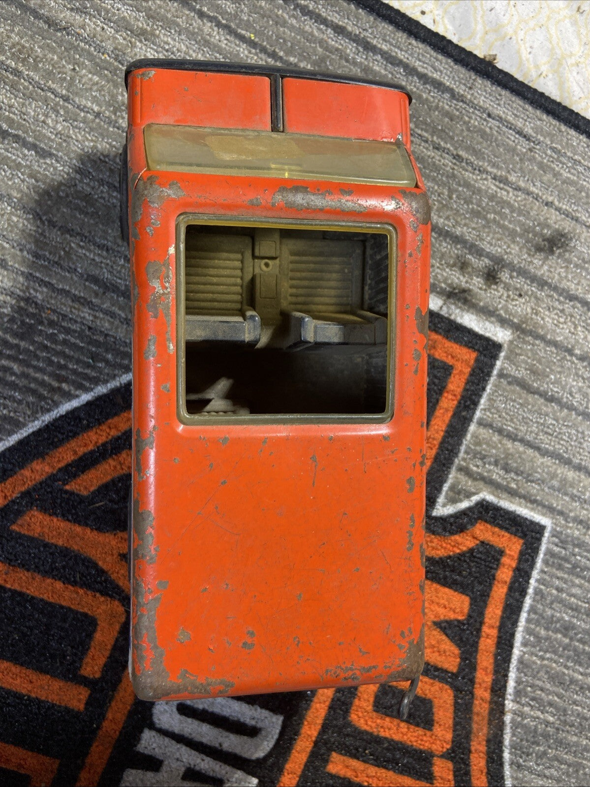 Vintage 1980’s Tonka A.J Foyt Racing Team Van Steel Pressed Steel Vehicle