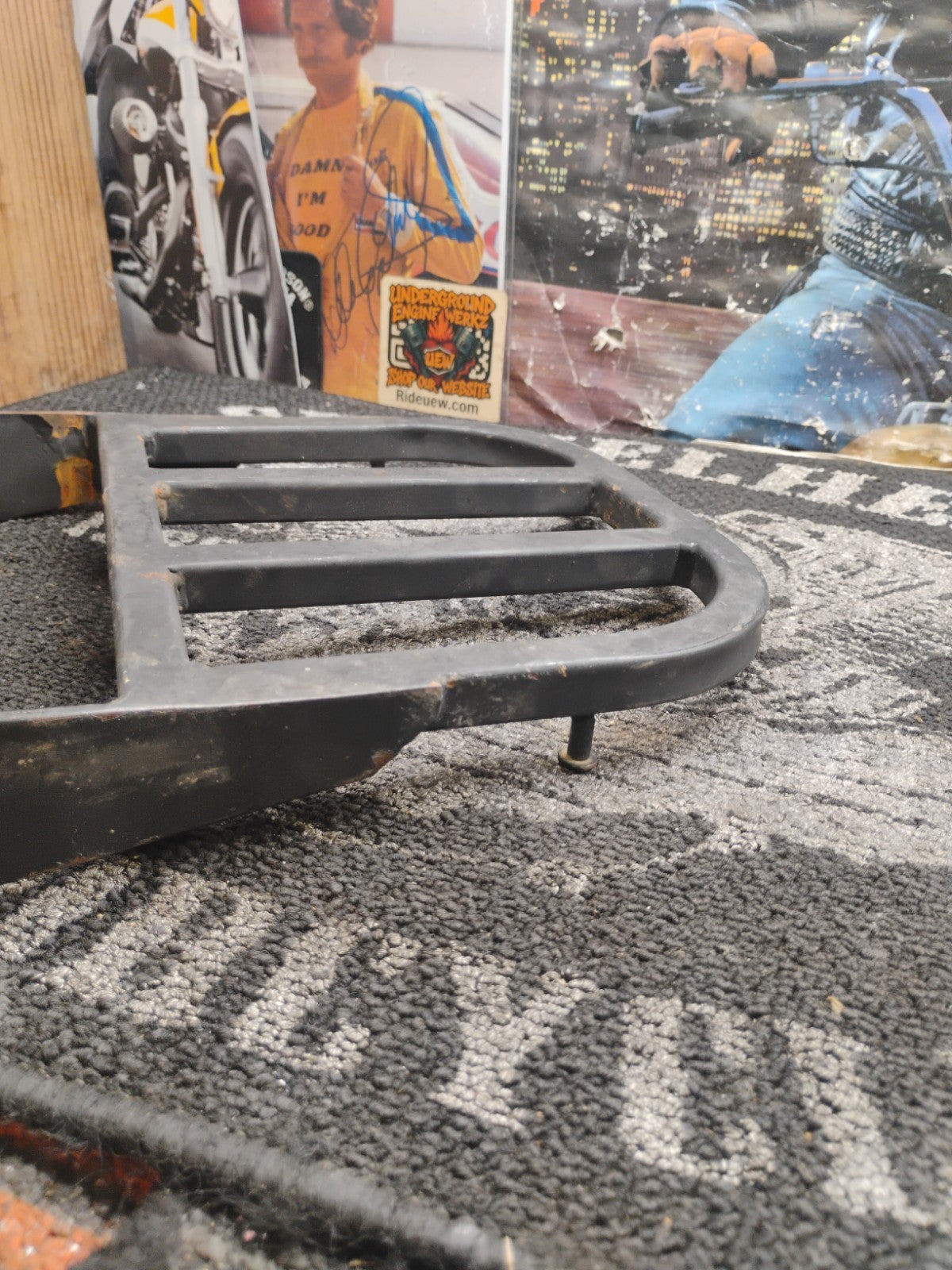 Rear Luggage Rack For Harley Davidson -No Hardware