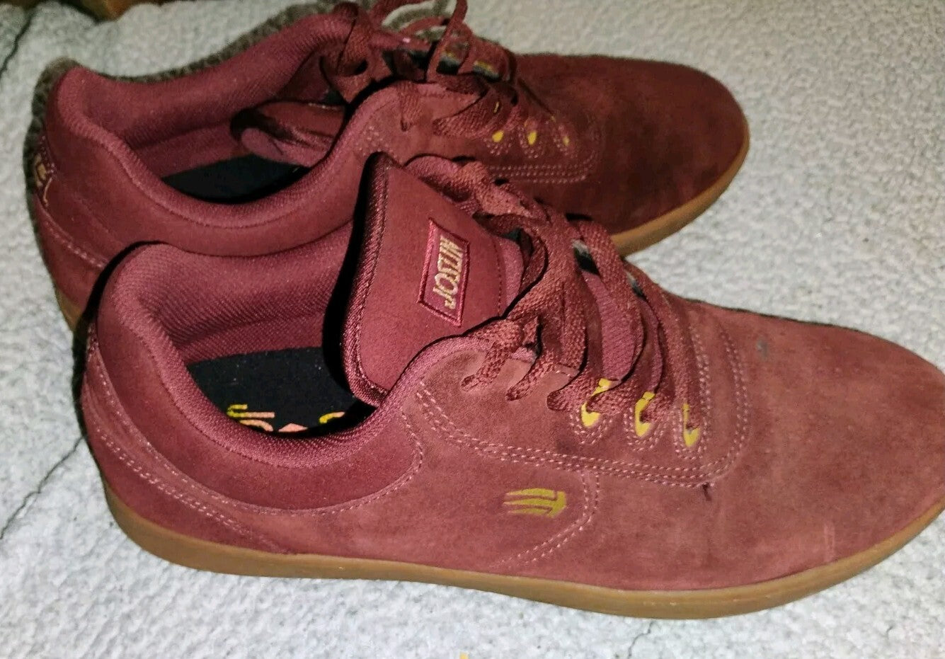 Burgundy Joslin Etnies Size 11 1/2