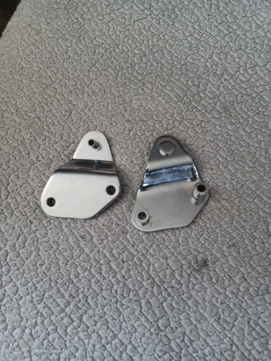 Harley Davidson Chrome Quick Release Brackets