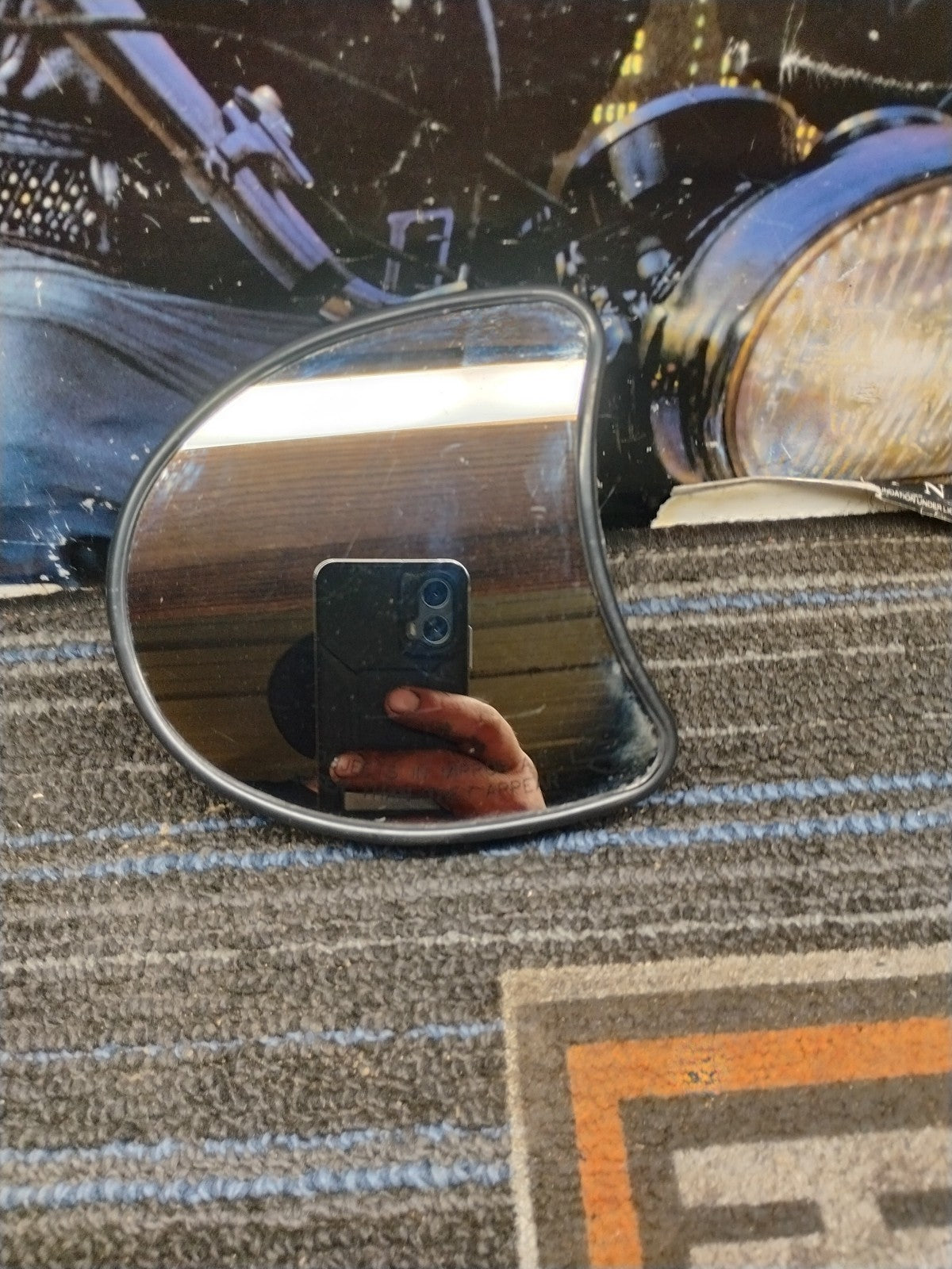 Harley-Davidson 46R-028062 Touring Mirror L side 528