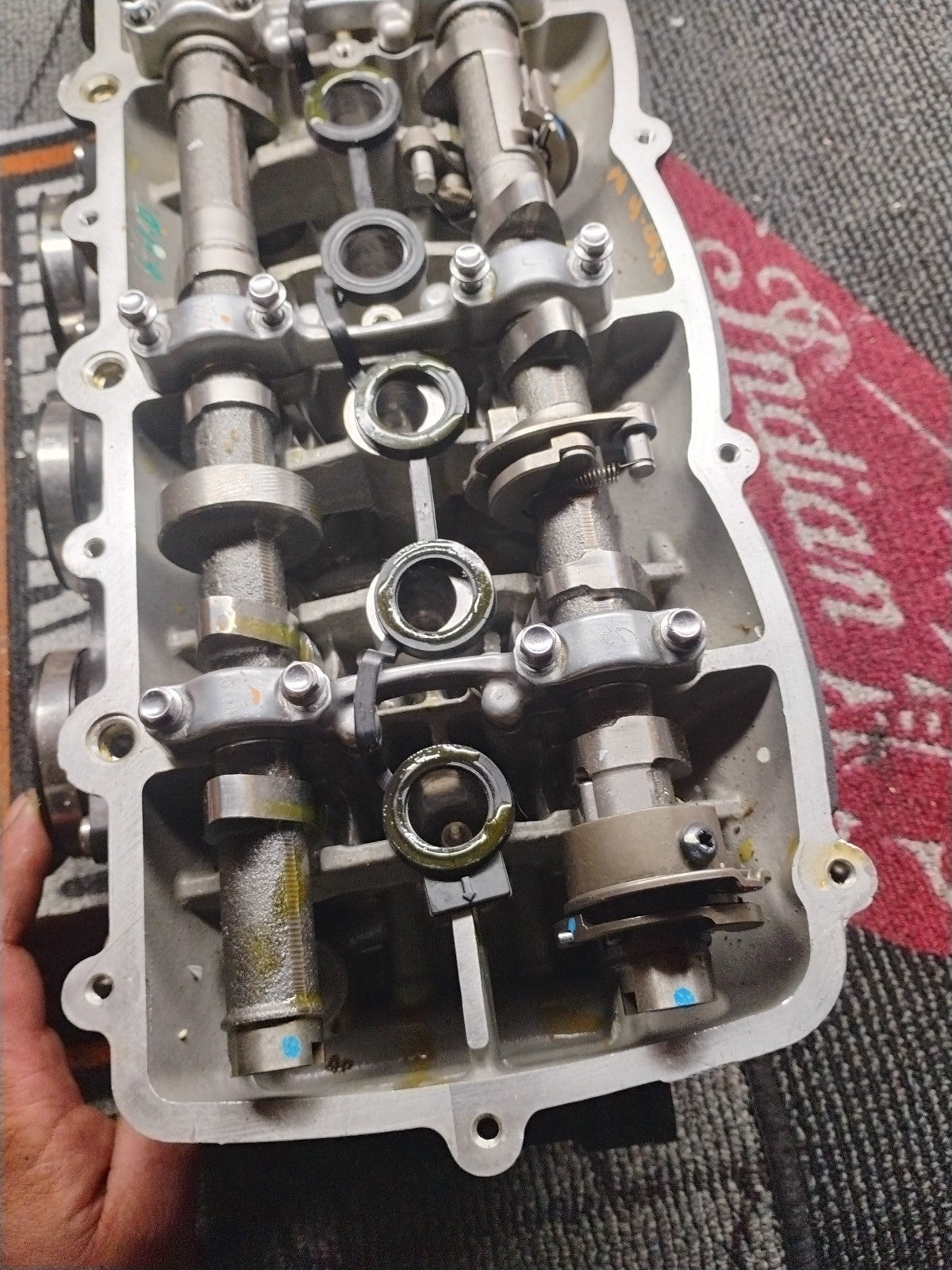 21 Triumph Rocket III 3 GT 2500 engine cylinder head ,valves ,camshaft and more