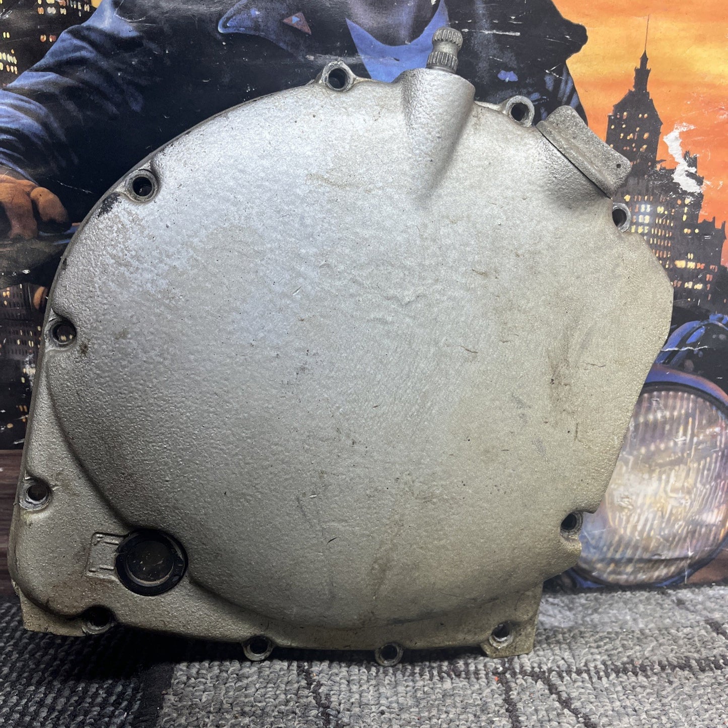 1982 SUZUKI GS1100 GS 1100 SM142B ENGINE CRANKCASE SIDE CLUTCH COVER