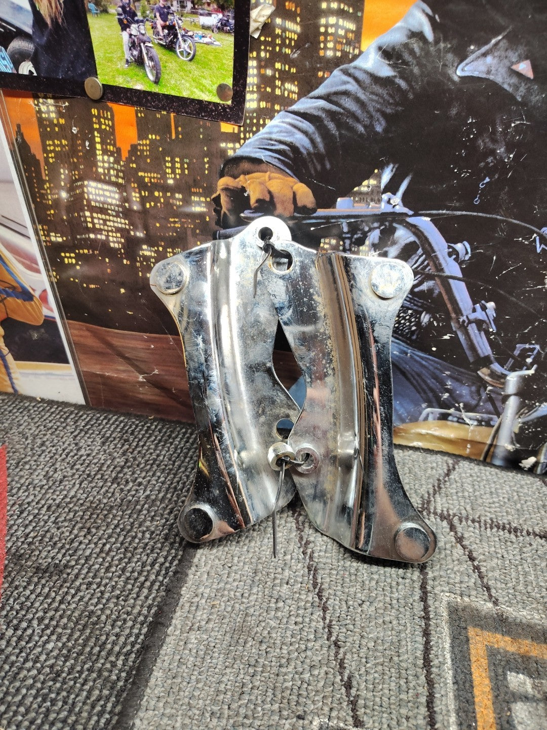  11-19 Harley-davidson Road Glide quick connect mounts