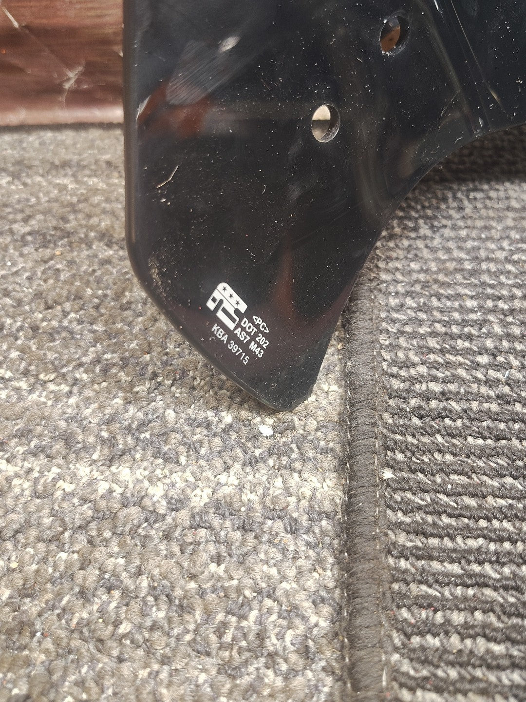 National Cycle Mohawk Windshield Kit for Harley and Hondas - Dk Smk - N2839-001