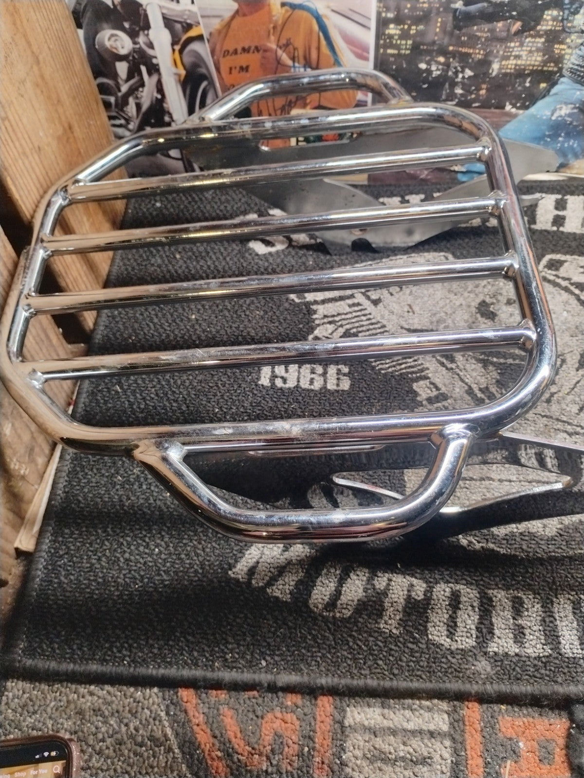 Harley Davidson 09-13 Touring Detachable Luggage Trunk Rack