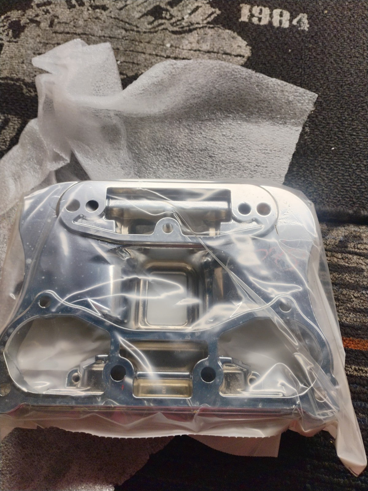 Harley-Davidson OEM Chrome Inner Rocker Box Housing 17537-07 Twin Cam